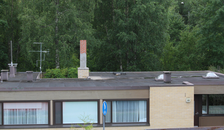 Taloyhtiön kattoremontti