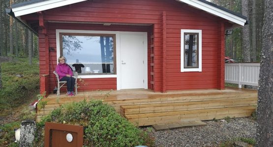 Mökki remontin jälkeen.