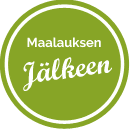 Logo maalauksen jälkeen.