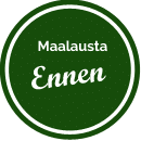 Logo maalausta ennen.